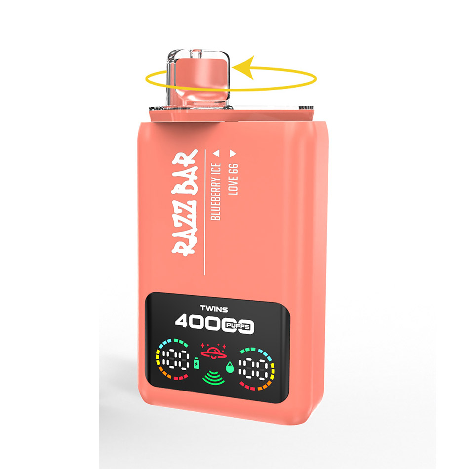 Razz Bar 40K - Blueberry Ice ½ Love 66