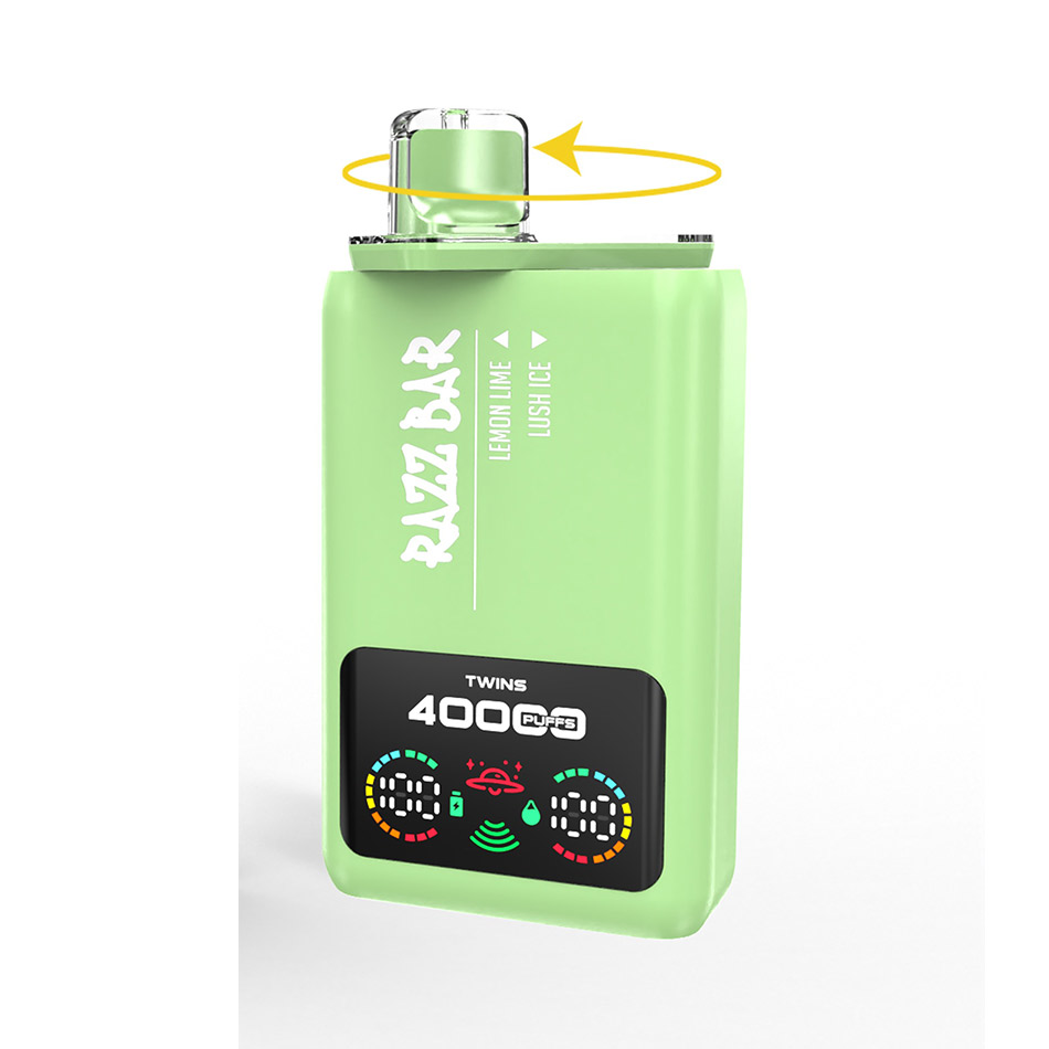 Razz Bar 40K - Lemon Lime ½ Lush Ice