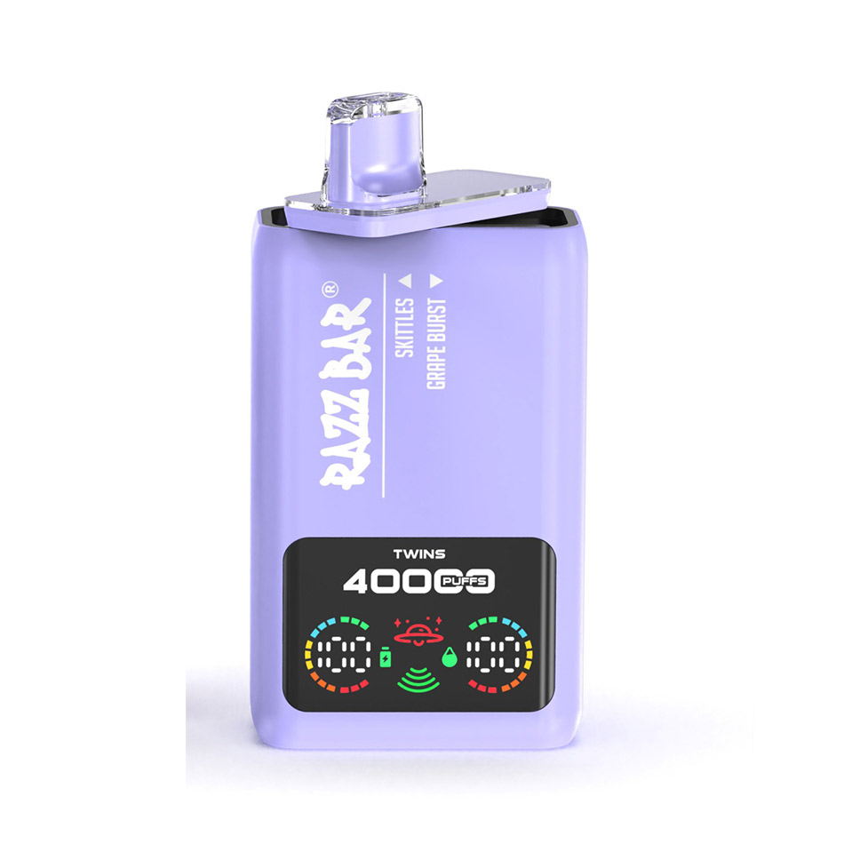 Razz Bar 40K - Skittles ½ Grape Burst