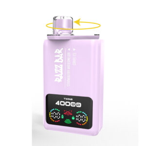 Razz Bar 40K – Strawberry Watermelon ½ Grape Ice