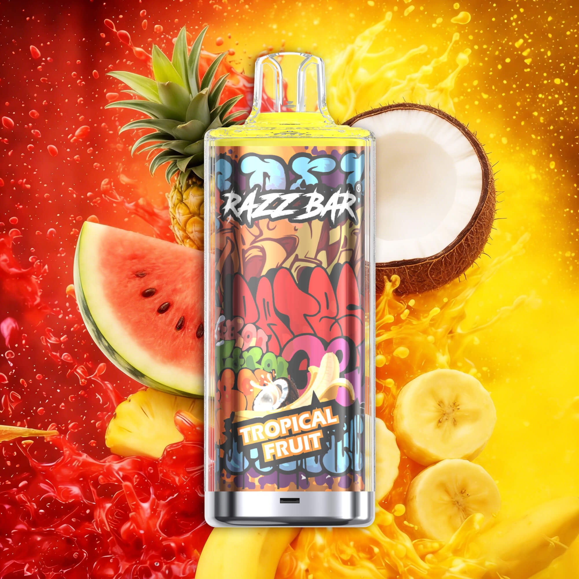 Razz bar 60K - Tropical Fruit